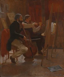 Das Atelier, 1867